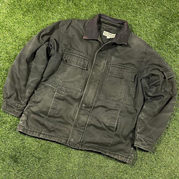 Vintage Faded Detroit Style Jacket - Picture 1 of 4